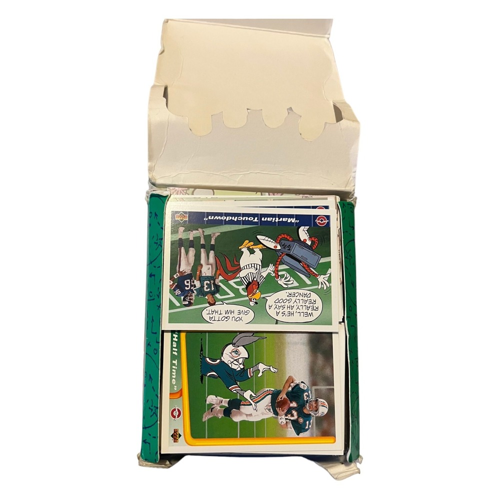 1992 UPPER DECK COMICBALL COMIC BOWL IV NFL FULL BOX COMPLETE SET? - Picture 5 of 7